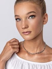 Marc Malone Jeklena ogrlica za ženske Elisa Silver Necklace MCN24019S