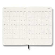 Moleskine 18-mesečni dnevnik 2025-26 - mehke platnice, S, tedenski - modri