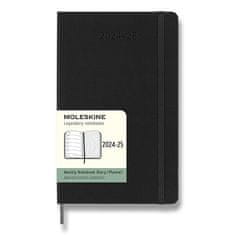 Moleskine 18-mesečni dnevnik 2025 - 26 - trda vezava, L, tedenski - rdeč