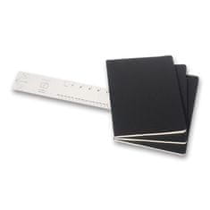 Beležnice Moleskine Cahier, XL, linirane, 3 kosi - karton