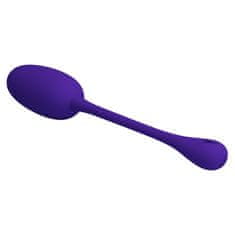 PRETTY LOVE Knucker polnilna vibrator žoga vijolična