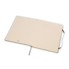 Moleskine Beležnica - trde platnice, XL, pikčasta - črna