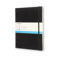 Moleskine Beležnica - trde platnice, XL, pikčasta - črna