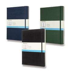 Moleskine Beležnica - trde platnice, XL, pikčasta - črna