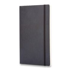 Moleskine Beležnica - mehke platnice, S, prozorna - črna