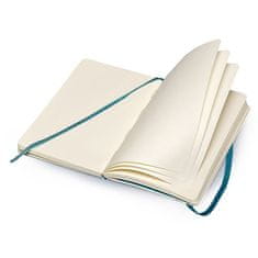 Moleskine Beležnica - mehke platnice, S, prozorna - črna