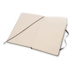 Moleskine Beležnica - trde platnice, L, s pikami - črna