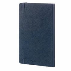Moleskine Beležnica - trde platnice, L, prozorna - rdeča