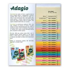 Rey Barvni papir Adagio, intenzivna nasičenost, 500 listov, rdeč