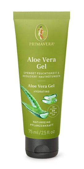 Primavera Vlažilni gel za telo z aloe vero (vlažilni gel) 75 ml