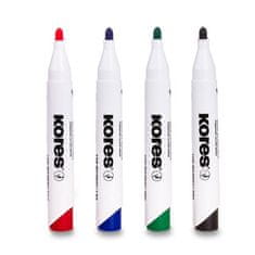 Kores K-Marker Set - 4 markerji + magnetna gobica