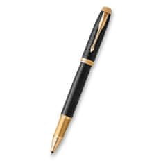 Parker IM Premium Black GT set rolerja in zvezka