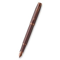 Parker IM Monochrome Burgundy DUO komplet nalivnega in krogličnega peresa