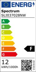Spectrum 2v1 12W LED panel nadometni ali vgradni 4000K 1200lm