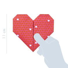 Avenue Mandarine Komplet papirjev Clairefontaine Origami Heart 60 listov