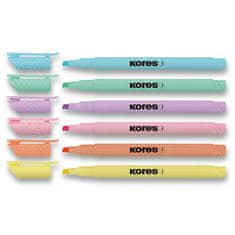 Kores Svetlomer High Liner Pastel - set 6 barv