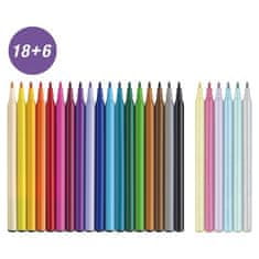 Faber-Castell Unicorn markerji - 24 barv