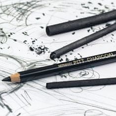 Faber-Castell Naravno oglje Pitt Monochrome različne trdote, 1 kos trdota S