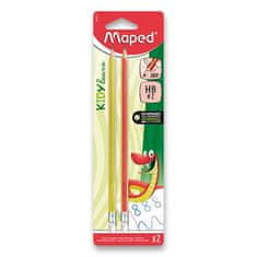 Maped Grafitni svinčnik Kidy Learn Grip - komplet 2, trdota HB