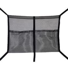 Aga Sport Pro Trampolin 518 cm Temno zelena + zaščitna mreža + lestev + žep za čevlje