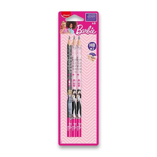 Maped Barbie grafitni svinčnik 6 kosov