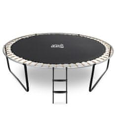 Aga Sport Pro Trampolin 305 cm Črna + zaščitna mreža + lestev