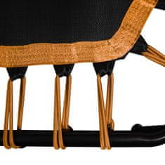 Aga FITNESS Trampolin 130 cm Oranžna + ročaj