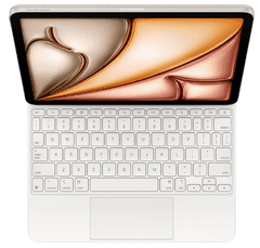 Apple Magic tipkovnica za iPad Air 11 (M3), angleška, bela (mdfv4z/a)