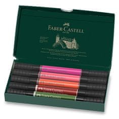 Faber-Castell Pitt Umetniško pero z dvojnim markerjem Rože komplet 5 kosov