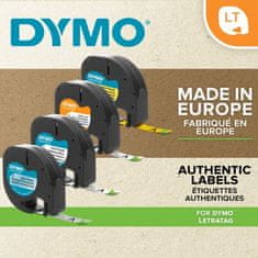 Dymo Originalni trak za LetraTag 12 mm x 4 m zelena plastika
