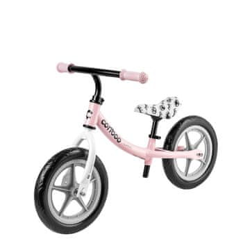 Movino Otroški poganjalec MOVINO CLASSIC, 12 inčna kolesa, roza-siva R-005-RS