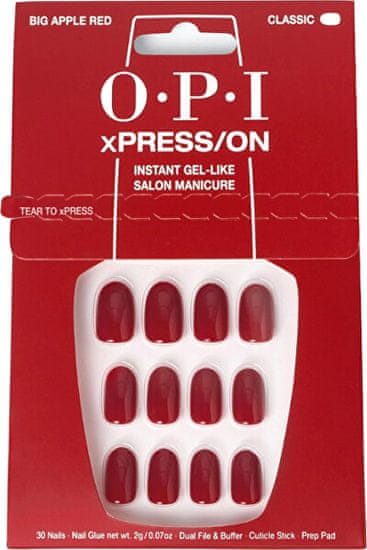 XPRESS/ON Gel nohti (Press On Nails – Big Apple Red)