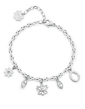 Brosway Elegantna jeklena zapestnica z obeski Chakra BHKB251