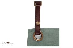 Alaskan Maker PREDPASNIK 173 – laneno platno zelene barve AM173VERT-U