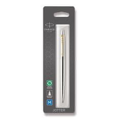 Parker Jotter iz nerjavečega jekla GT, kroglično pero, blister