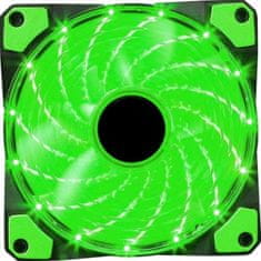 Marvo  FN-10GN LED zelen ventilator za PC