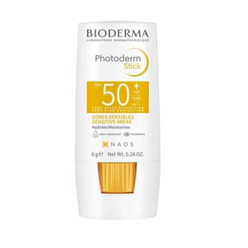 Bioderma Zaščitna paličica za ustnice in občutljive predele SPF 50+ Photoderm (Stick) 8 g
