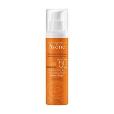 Avéne Obarvana zaščitna krema za občutljivo kožo z učinkom proti staranju SPF 50+ Anti-Aging Suncare (Tint