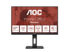 AOC Q27E3UMF 27" VA QHD 75Hz ergonomski pisarniški monitor