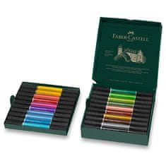 Faber-Castell Pitt umetniško pero z dvojnim markerjem, komplet 20 kosov
