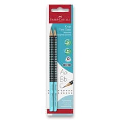 Faber-Castell Grafitni svinčnik Grip Two Tone - trdota HB, blister, mešanica barv