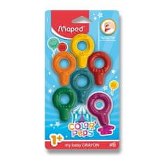 Maped Color´Peps Baby Crayons 6 barv