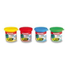Kores Glina za modeliranje Magik Clay - osnovne barve, 4 x 40 g