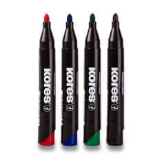 Kores Permanentni marker K-Marker - komplet 4 barv