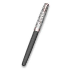 Parker Sonnet Premium Metal Grey PGT nalivno pero, 18K pero F