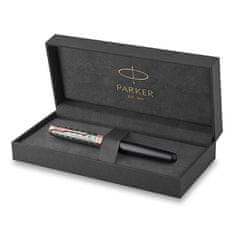 Parker Sonnet Premium Metal Grey PGT nalivno pero, 18K pero F