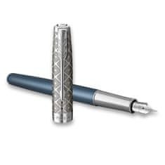 Parker Nalivno pero Sonnet Premium Metal Blue CT, 18K pero F