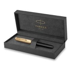 Parker Nalivno pero 51 Deluxe Black GT 18K s peresom F
