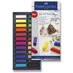 Faber-Castell Mini pastelne krede 24 barv