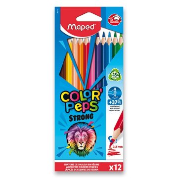 Maped Barvice Color'Peps Strong - 12 barv